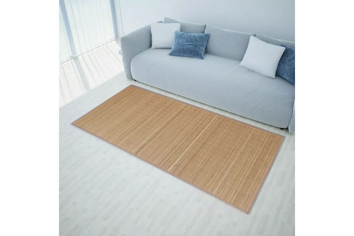 Bambumatta 100x160 cm brun - Brun - Textil & mattor - Matta - Modern matta - Sisalmatta