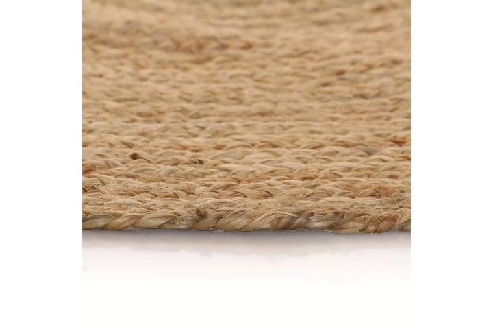 Jutematta flätad rund 90 cm - Beige - Textil & mattor - Matta - Modern matta - Sisalmatta