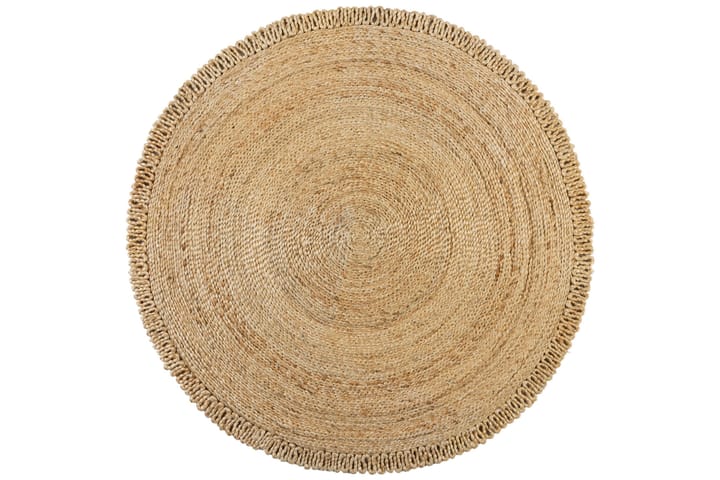 Jutematta Jute Eta Jute Circle 150 cm Rund Natur - Flair Rugs - Textil & mattor - Matta - Modern matta - Sisalmatta