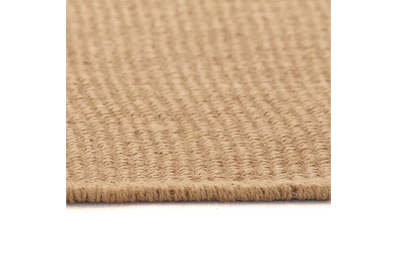 Jutematta med latexundersida 120x180 cm naturlig - Beige - Textil & mattor - Matta - Modern matta - Sisalmatta