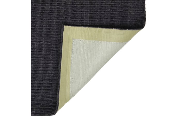 Matta naturlig sisal 66x200 cm svart - Svart - Textil & mattor - Matta - Modern matta - Sisalmatta