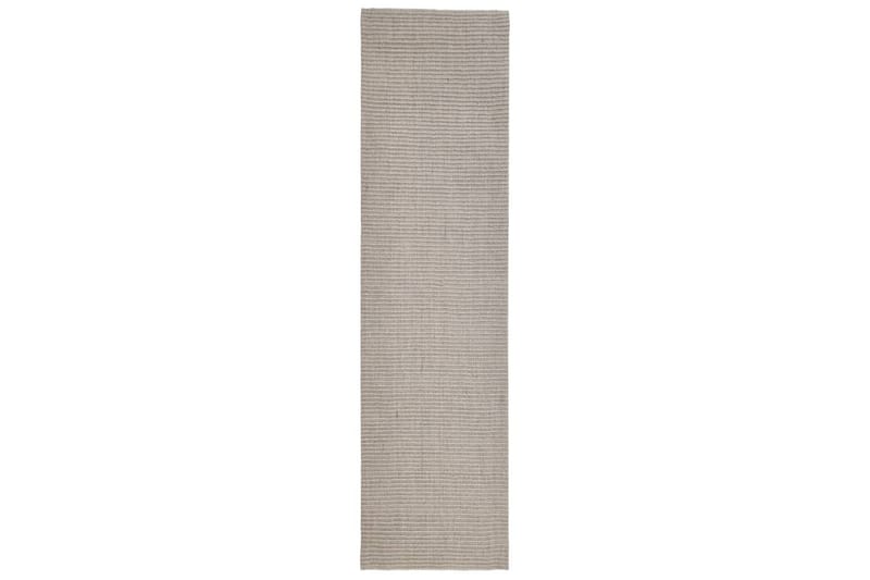 Matta naturlig sisal 66x250 cm sand - Kräm - Textil & mattor - Matta - Modern matta - Wiltonmatta