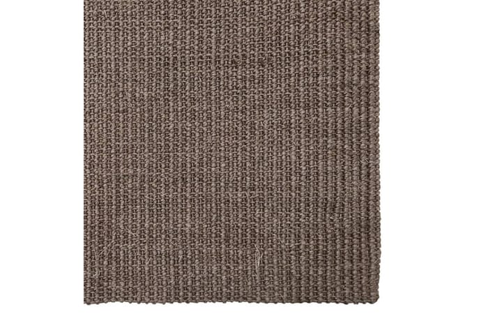 Matta naturlig sisal 80x100 cm brun - Brun - Textil & mattor - Matta - Modern matta - Sisalmatta