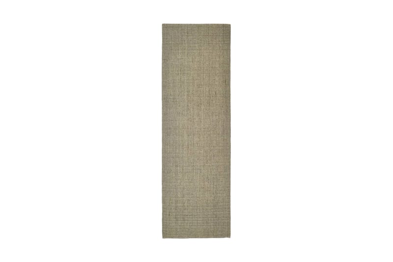 Matta naturlig sisal 80x250 cm taupe - Taupe - Textil & mattor - Matta - Modern matta - Sisalmatta