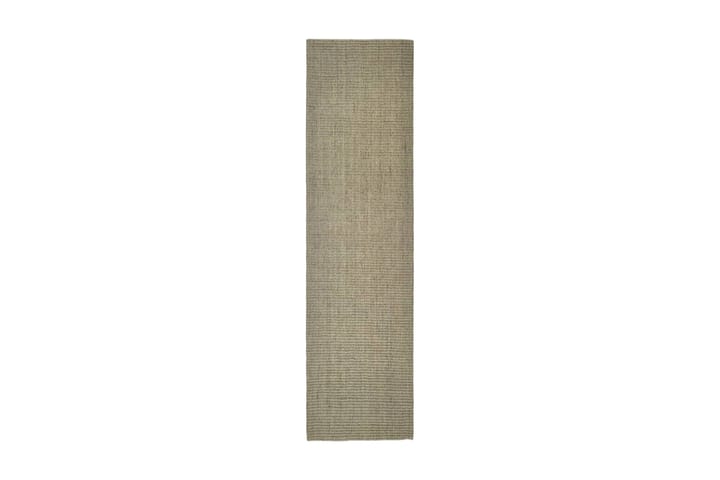 Matta naturlig sisal 80x300 cm taupe - Taupe - Textil & mattor - Matta - Modern matta - Sisalmatta
