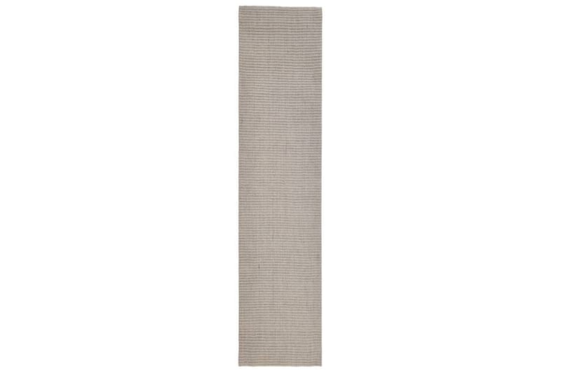 Matta naturlig sisal 80x350 cm sand - Kräm - Textil & mattor - Matta - Modern matta - Sisalmatta