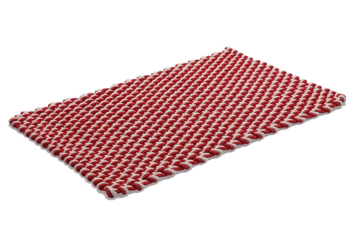 Bomullsmatta Rope 70x160 Natur/Röd - Etol - Textil & mattor - Matta - Modern matta - Trasmatta