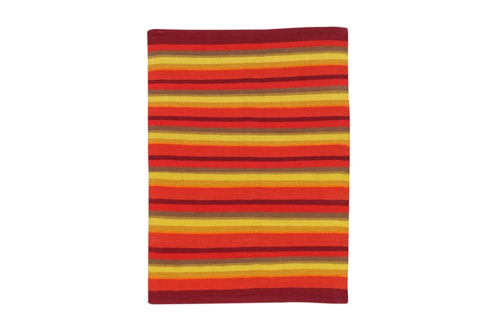 Bomullsmatta Strip 50x80 cm Orange - ETOL - Textil & mattor - Matta - Modern matta - Trasmatta