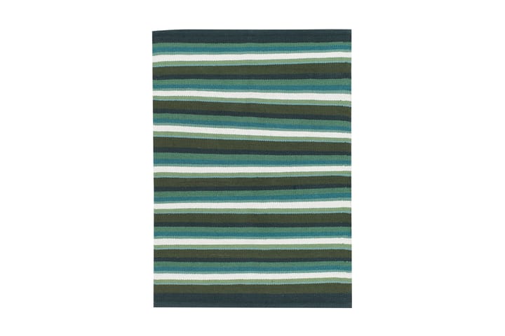 Bomullsmatta Strip 50x80 cm Salvia - ETOL - Textil & mattor - Matta - Modern matta - Trasmatta