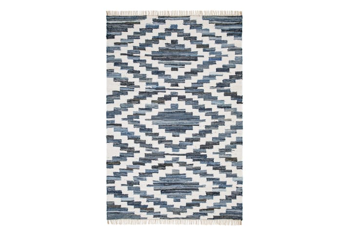Matta Chindi 160x230 cm - Denimblå - Textil & mattor - Matta - Modern matta - Trasmatta