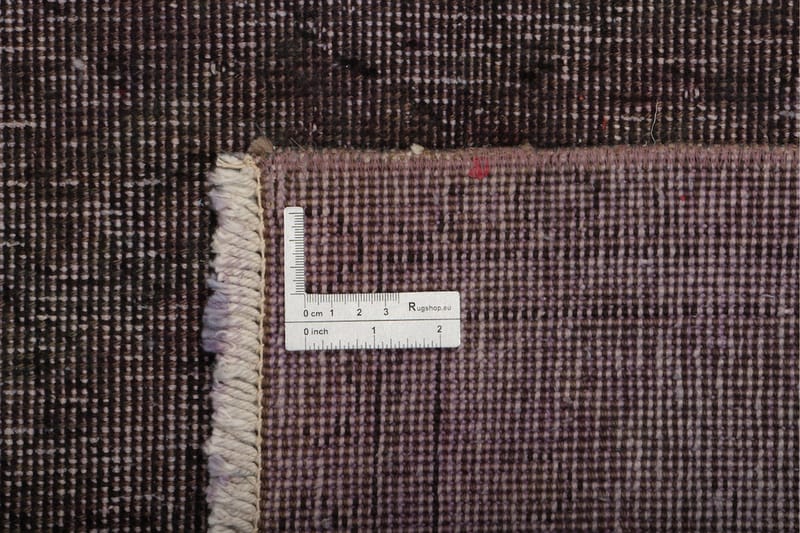 Handknuten Vintage Matta Ull Lila 140x190cm - Lila - Textil & mattor - Matta - Modern matta - Ullmatta