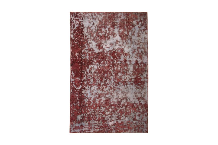 Handknuten Vintage Matta Ull Röd 130x206cm - Röd - Textil & mattor - Matta - Modern matta - Ullmatta