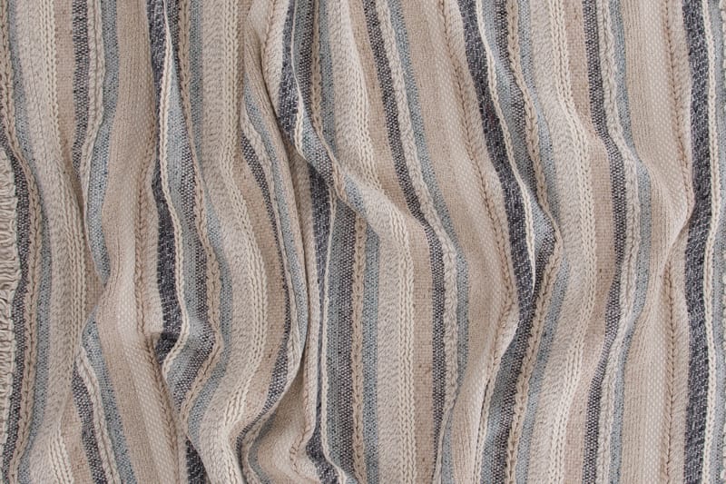 Ullmatta Gudha 170x240 cm - Beige/Blå - Textil & mattor - Matta - Modern matta - Ullmatta
