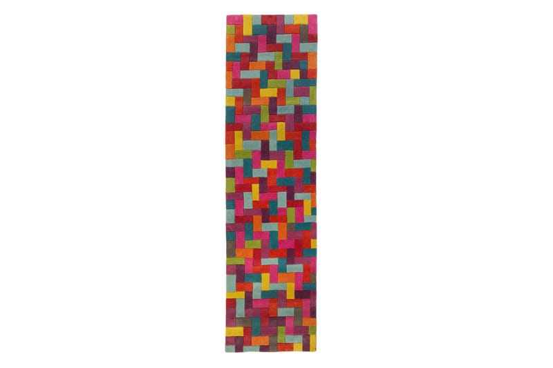 Ullmatta Illusion Flynn 60x230 cm Flerfärgad - Flair Rugs - Textil & mattor - Matta - Modern matta - Ullmatta