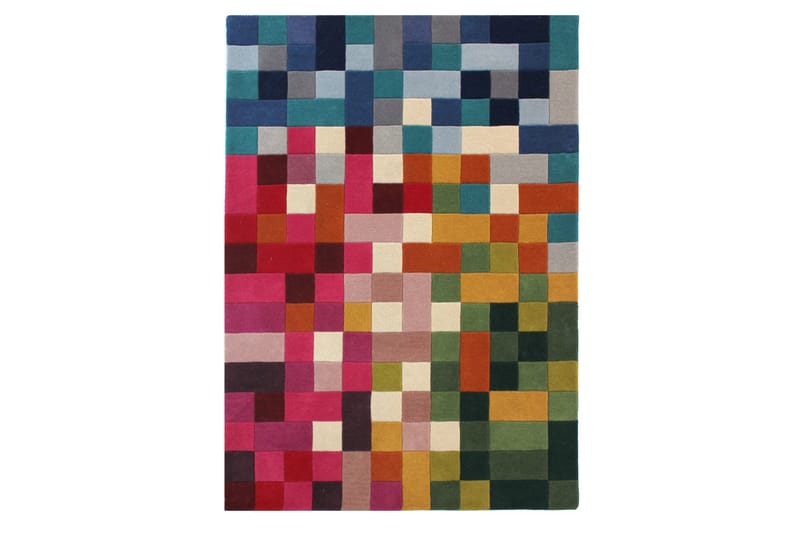 Ullmatta Illusion Lucea 160x230 cm Flerfärgad - Flair Rugs - Textil & mattor - Matta - Modern matta - Ullmatta