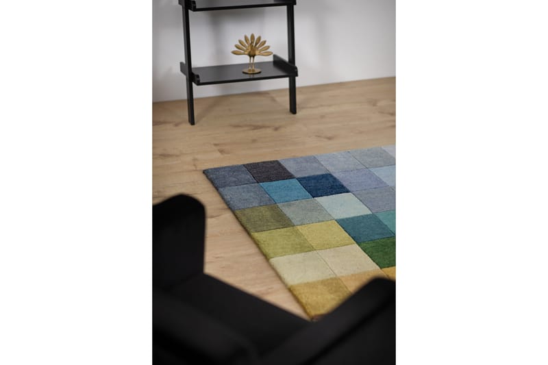 Ullmatta Insignia Cube 200x300 cm - Flerfärgad - Textil & mattor - Matta - Modern matta - Ullmatta