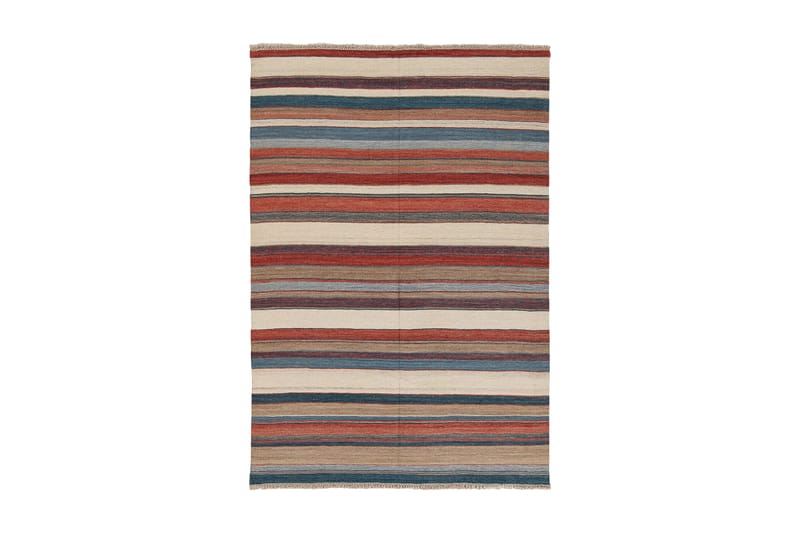 Ullmatta Kilim Hippie 4 160x230 cm Flerfärgad - Jalal - Textil & mattor - Matta - Modern matta - Ullmatta