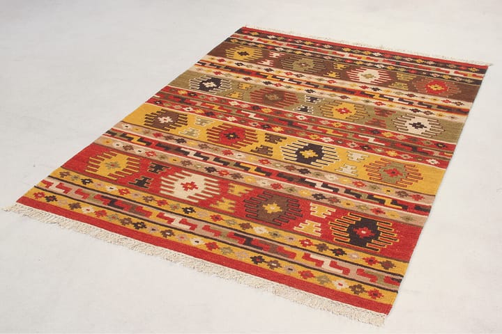 Ullmatta Kilim Sivas 3 200x300 cm Flerfärgad - Jalal - Textil & mattor - Matta - Modern matta - Ullmatta