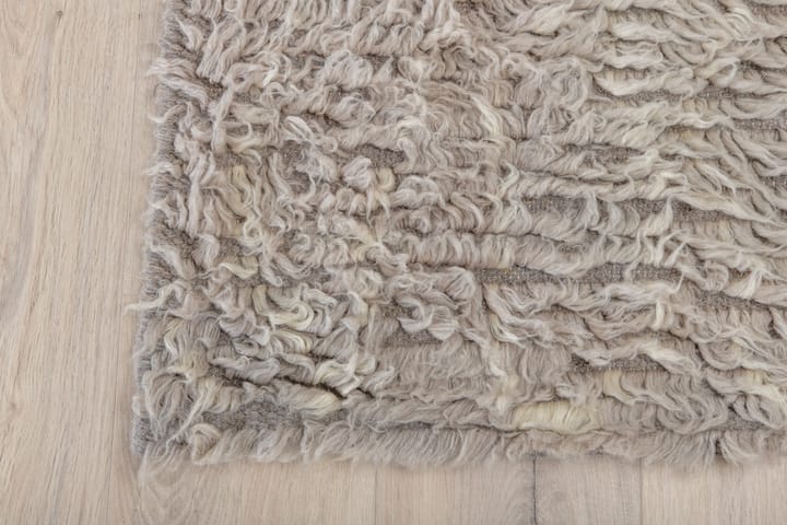 Ullmatta Leiko 160x230 cm - Grå - Textil & mattor - Matta - Modern matta - Ullmatta