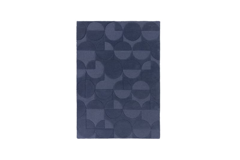 Ullmatta Moderno Gigi 120x170 cm Denimblå - Flair Rugs - Textil & mattor - Matta - Modern matta - Ullmatta