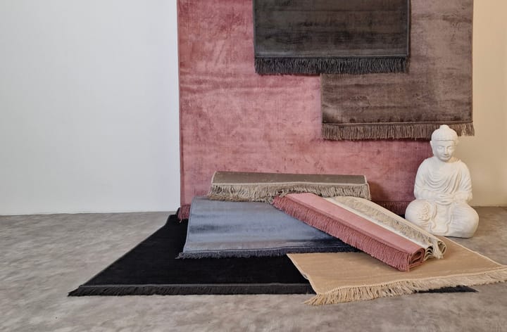 Viskosmatta Granada 130x190 cm - Charcoal - Textil & mattor - Matta - Modern matta - Viskosmatta & konstsilkesmatta