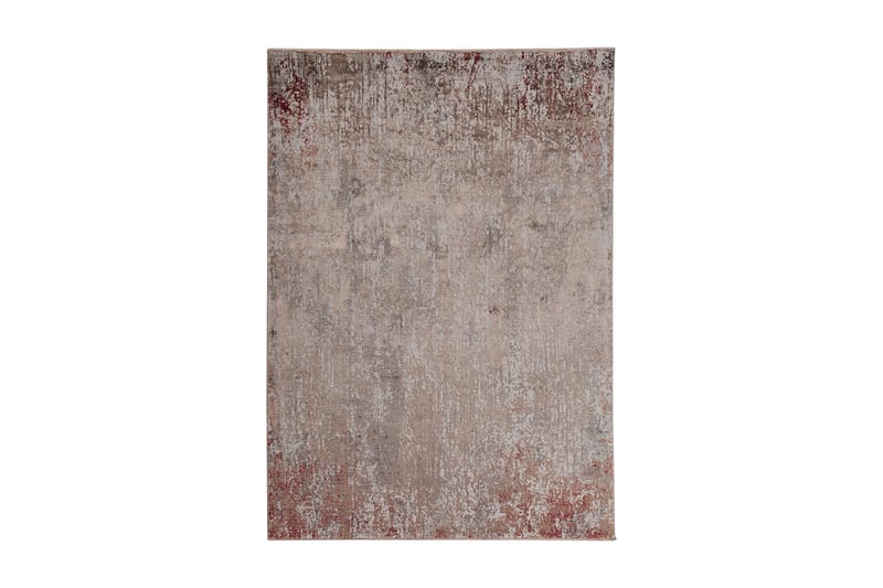 Viskosmatta Hawara B 160x230 cm Beige/Röd - Vivace - Textil & mattor - Matta - Modern matta - Viskosmatta & konstsilkesmatta
