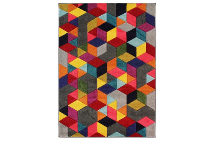 Friezematta Spectrum Dynamic 80x150 cm Flerfärgad - Flair Rugs - Textil & mattor - Matta - Modern matta - Wiltonmatta