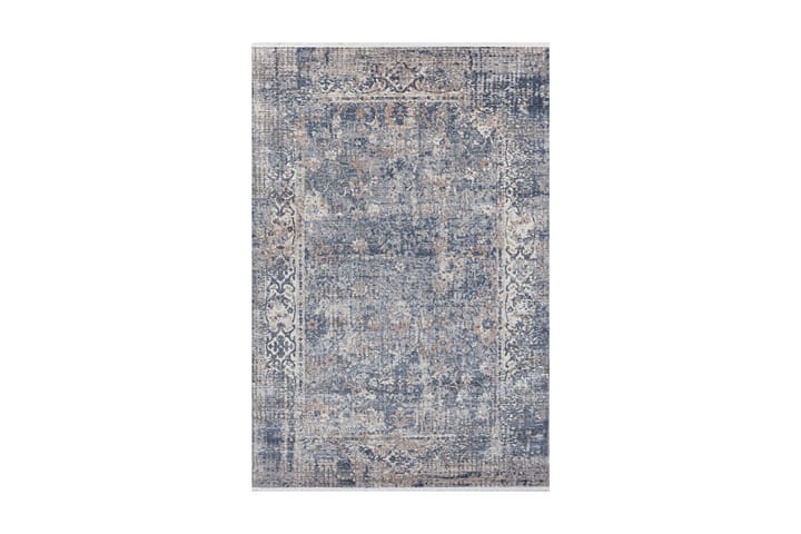 Matta Battal 150x230 cm - Grå/Blå - Textil & mattor - Matta - Modern matta - Wiltonmatta