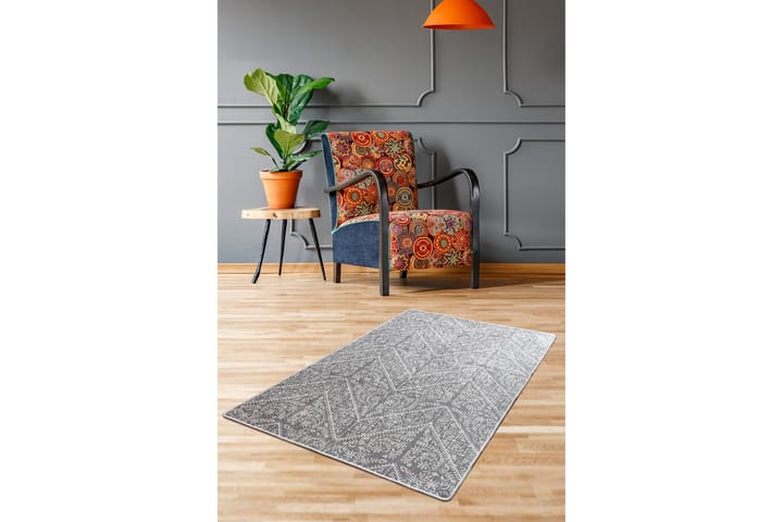 Matta Chilai 100x180 cm - Grå - Textil & mattor - Matta - Små mattor