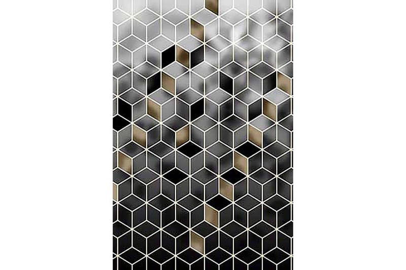 Matta Homefesto 100x150 cm - Multifärgad - Textil & mattor - Matta - Modern matta - Wiltonmatta