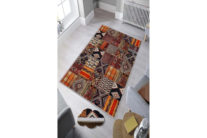Matta Homefesto 100x300 cm - Multifärgad - Textil & mattor - Matta - Modern matta - Wiltonmatta