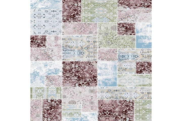 Matta Homefesto 140x220 cm - Multifärgad - Textil & mattor - Matta - Modern matta - Wiltonmatta