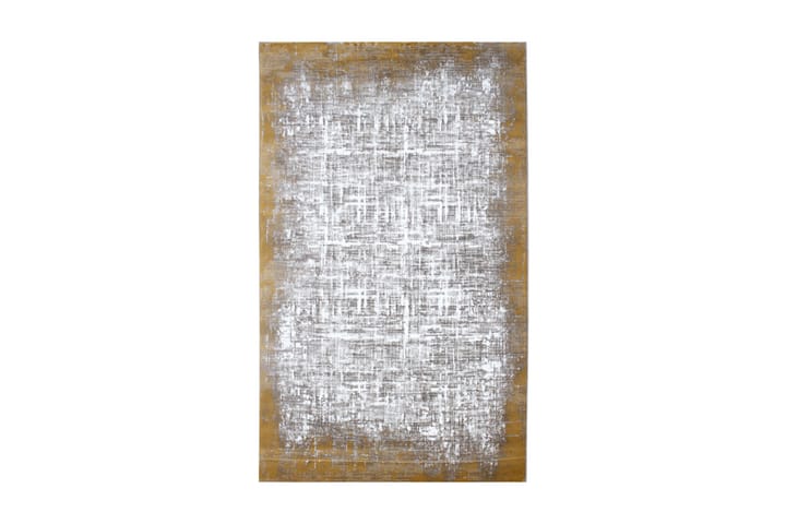 Matta Tacettin 150x230 cm - Gul/Grå - Textil & mattor - Matta - Modern matta - Wiltonmatta