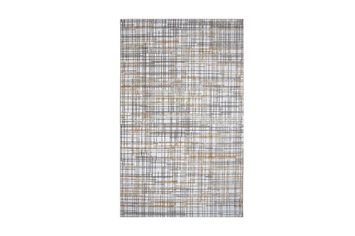 Matta Tacettin 150x230 cm - Gul/Grå - Textil & mattor - Matta - Modern matta - Wiltonmatta