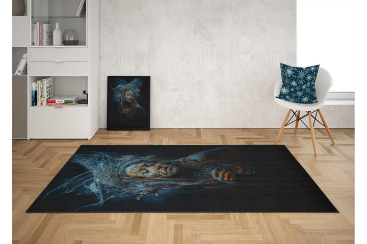 Matta Titanas 100x150 cm - Flerfärgad - Textil & mattor - Matta - Modern matta - Wiltonmatta