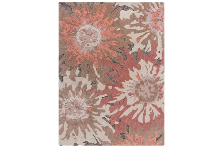 Matta Zest Soft Floral 120x170 cm Terracotta - Flair Rugs - Textil & mattor - Matta