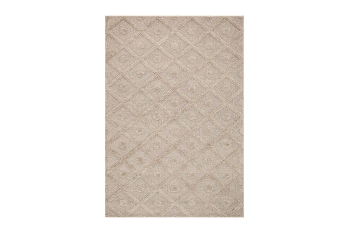 Wiltonmatta Doriane Circle 120x170 cm - Linnebeige - Textil & mattor - Matta - Modern matta - Wiltonmatta