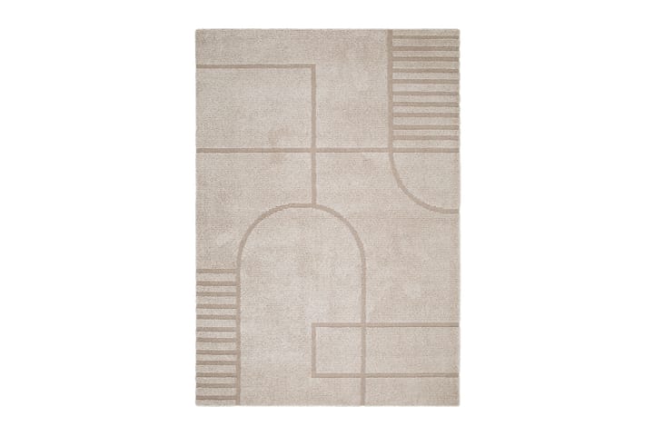 Wiltonmatta Genova Arch Ljus 160x230 cm - Linnebeige - Textil & mattor - Matta - Modern matta - Wiltonmatta