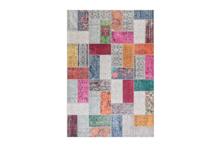 Wiltonmatta Gizmo Quilt 160x230 cm Tvättbar - Flerfärgad - Textil & mattor - Matta - Stor matta