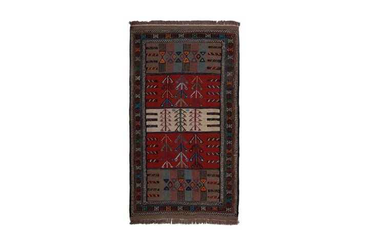 Handknuten Exklusiv Persisk Nålmatta 110x196 cm Kelim - Flerfärgad - Textil & mattor - Matta - Orientalisk matta - Kelimmatta
