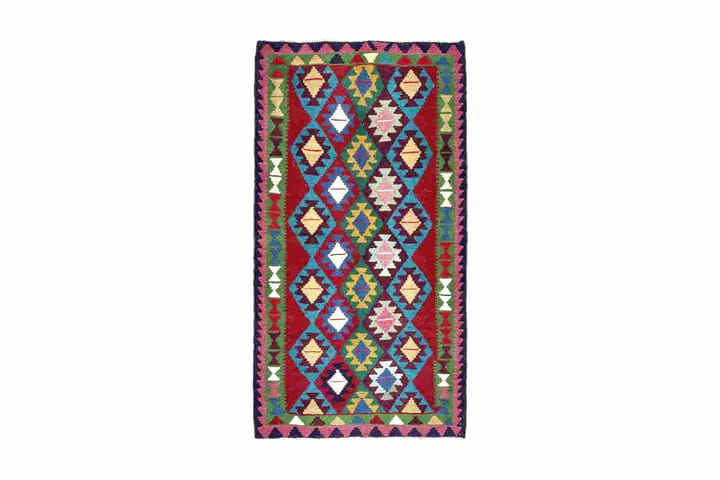 Handknuten Persisk Matta 102x188 cm Kelim - Flerfärgad - Textil & mattor - Matta - Orientalisk matta - Kelimmatta
