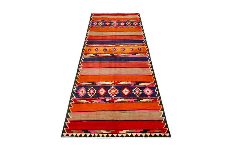 Handknuten Persisk Matta 146x397 cm Kelim - Flerfärgad - Textil & mattor - Matta - Orientalisk matta - Kelimmatta