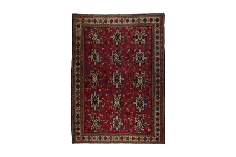 Handknuten Persisk Matta Varni 211x292 cm Kelim - Röd/Beige - Textil & mattor - Matta - Orientalisk matta