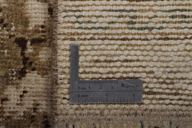 Handknuten Patchworkmatta Ull/Garn Flerfärgad 173x238cm - Flerfärgad - Textil & mattor - Matta - Orientalisk matta - Patchwork-matta