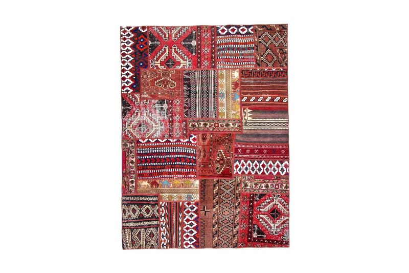 Handknuten Persisk Matta 148x200 cm Kelim - Flerfärgad - Textil & mattor - Matta - Orientalisk matta - Patchwork-matta