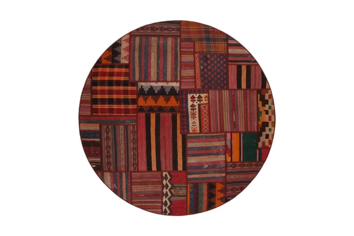 Handknuten Persisk Matta 200 cm Kelim - Flerfärgad - Textil & mattor - Matta - Orientalisk matta - Patchwork matta