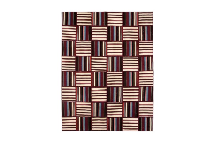 Handknuten Persisk Patchwork Ullmatta 175x234 cm Garn - Flerfärgad - Textil & mattor - Matta - Orientalisk matta - Patchwork-matta