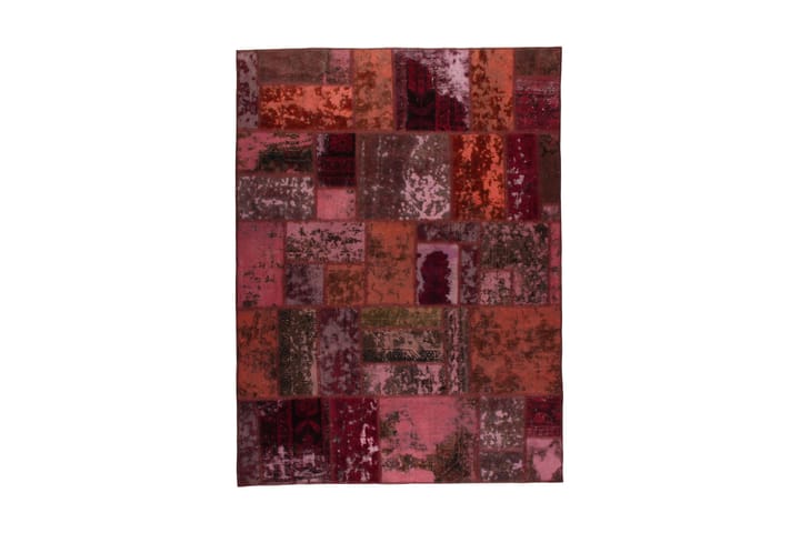 Handknuten Persisk Patchworkmatta 170x229 cm - Flerfärgad - Textil & mattor - Matta - Orientalisk matta - Patchwork-matta