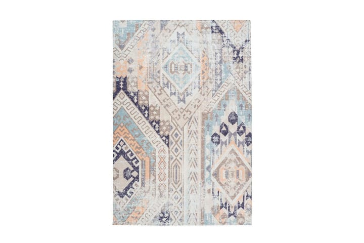 Matta Bridjawpryor Resen 120x170 cm Blå/Flerfärgad - D-Sign - Textil & mattor - Matta - Orientalisk matta - Patchwork-matta