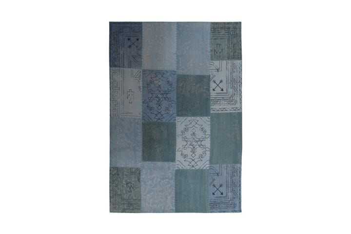 Matta Gesslick Melfe 120x170 cm Blå/Flerfärgad - D-Sign - Textil & mattor - Matta - Orientalisk matta - Patchwork matta